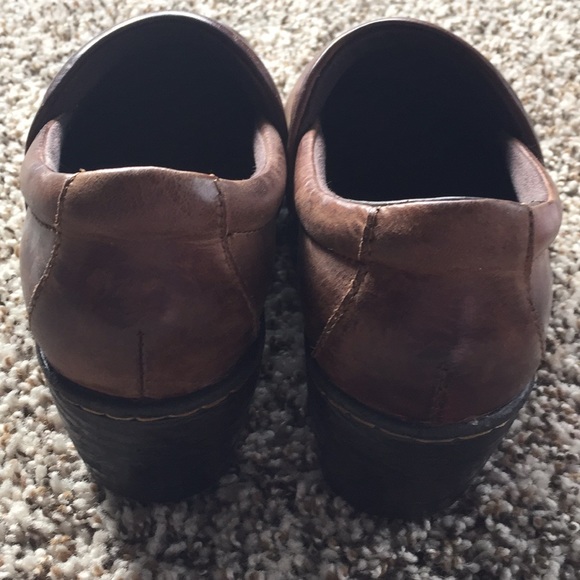 Boc leather clogs. Brown size 6 - Picture 4 of 5